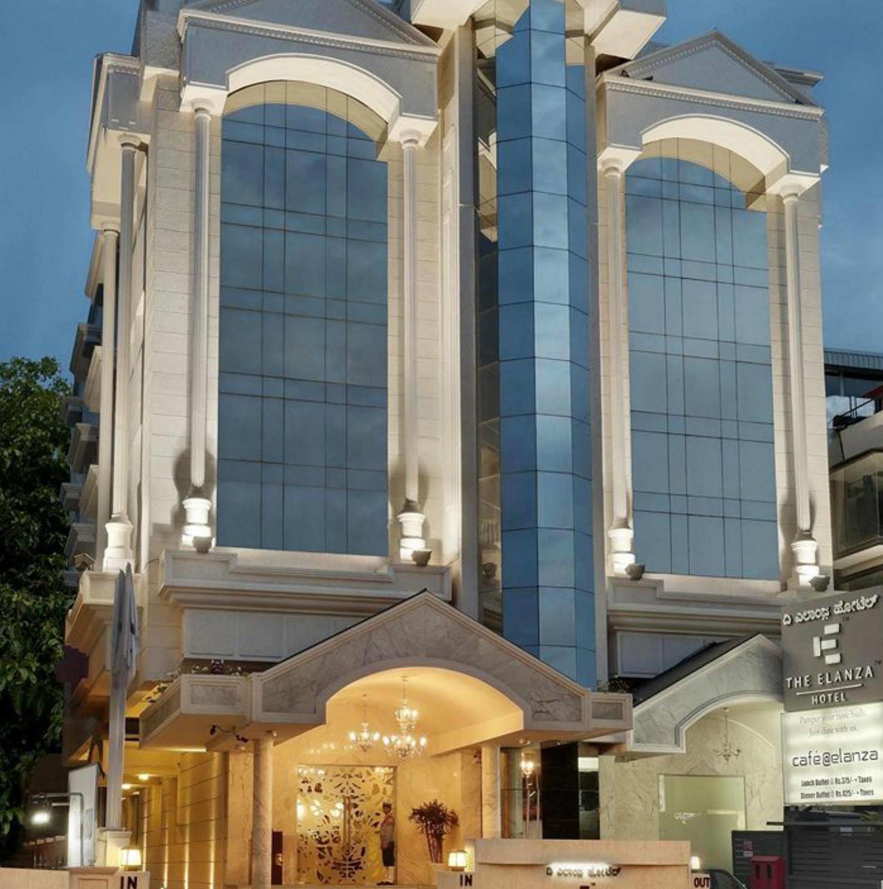 The Elanza Hotel, Bangalore Exterior photo